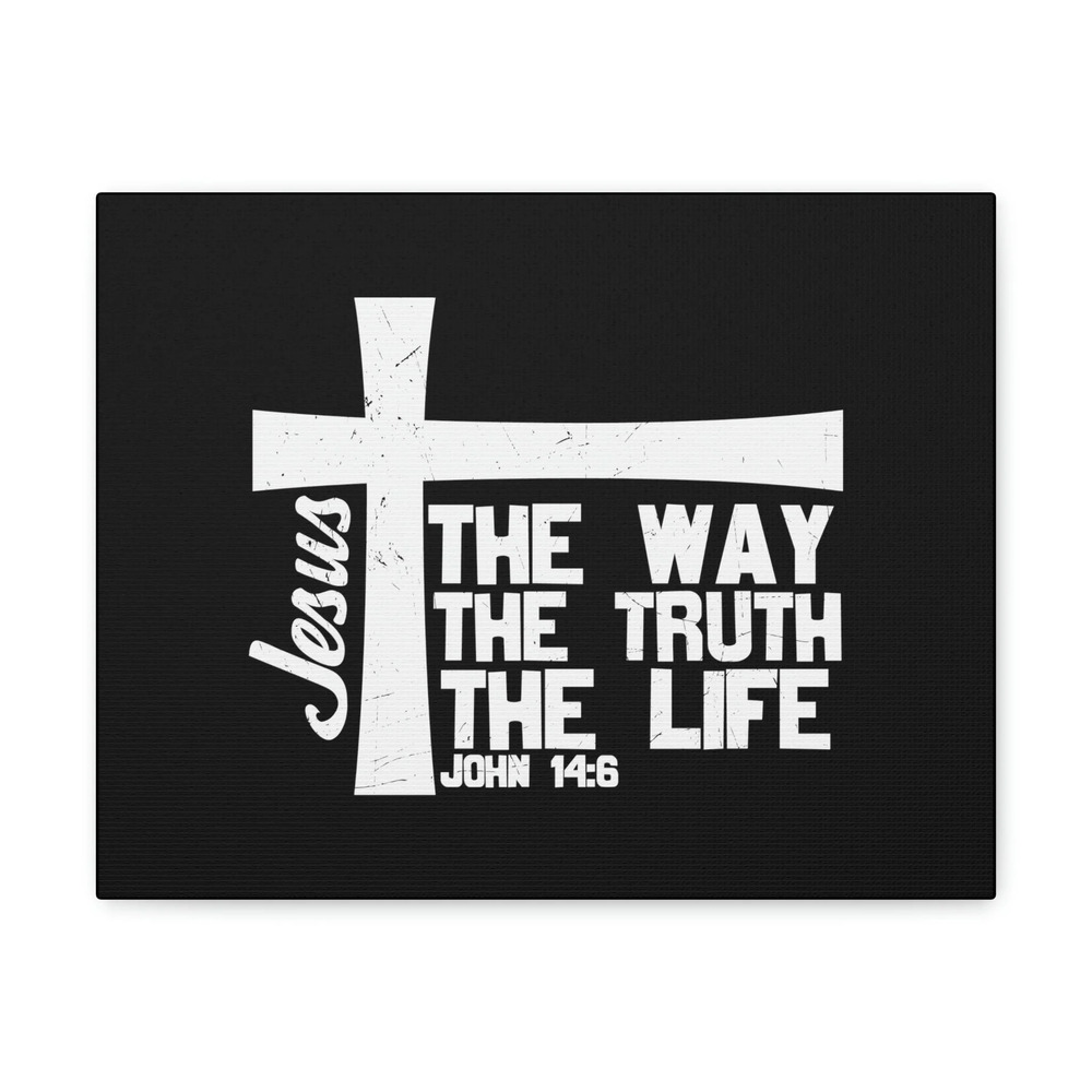 Scripture Walls John 14:6 The Way, The Truth, The Life Bible Verse Canvas